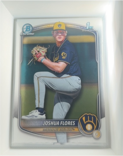 2025 Bowman Draft Chrome #BDC-82 Joshua Flores — front