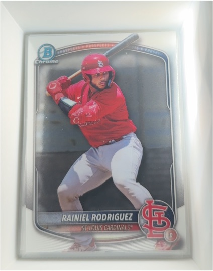 2025 Bowman Draft Chrome #BDC-72 Rainiel Rodriguez — front