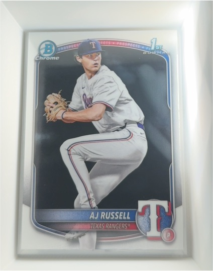 2025 Bowman Draft Chrome #BDC-51 AJ Russell — front