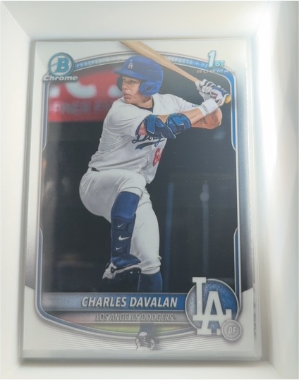 2025 Bowman Chrome #BDC-96 Charles Davalan — front