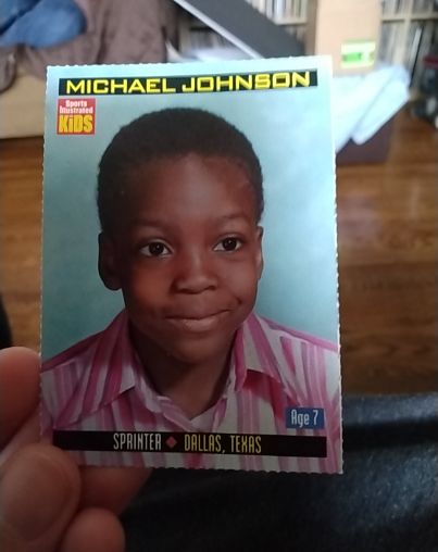 2000 Sports Illustrated for Kids #879 Michael Johnson — front
