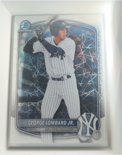 2025 Bowman Chrome #BCP-164 George Lombard Jr. — front