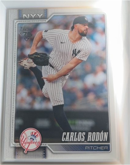 2026 Topps Series 1 #82 Carlos Rodon — front