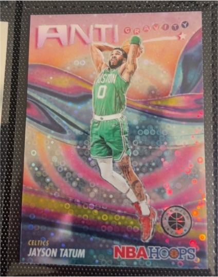 2023-24 Panini NBA Hoops Premium Stock #6 Jayson Tatum Anti Gravity — front