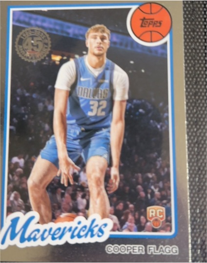 2025 Topps #80BK-51 Cooper Flagg — front