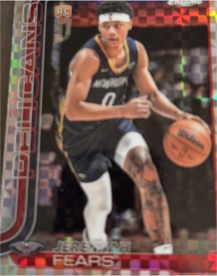 2025-26 Topps Chrome #257 Jeremiah Fears — front