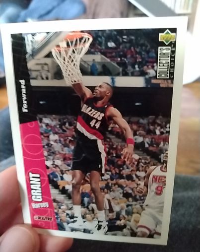 1996-97 Upper Deck Collector's Choice #128 Harvey Grant — front