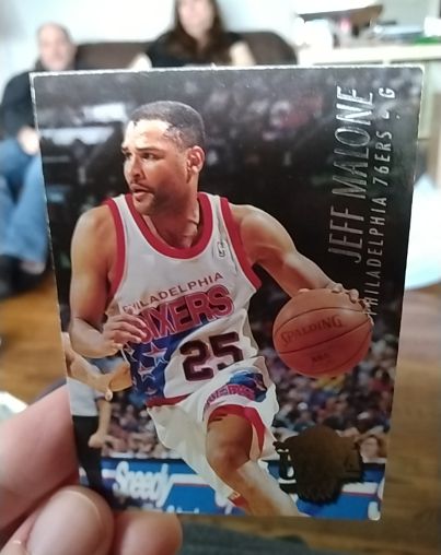 1994-95 Fleer Ultra #141 Jeff Malone — front