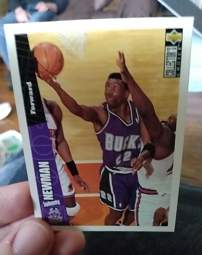 1996-97 Upper Deck Collector's Choice #88 Johnny Newman — front