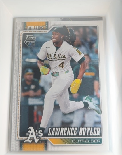 2026 Topps Series 1 #324 Lawrence Butler — front