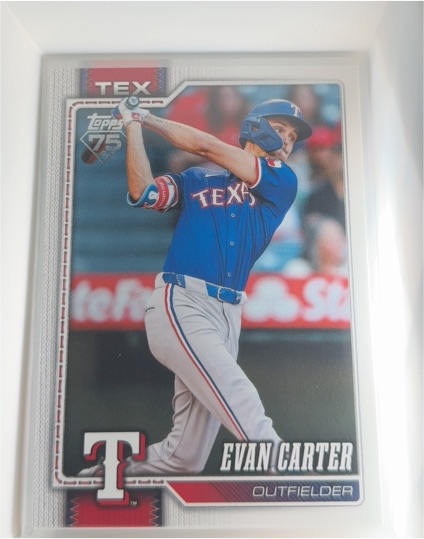 2026 Topps Series 1 #110 Evan Carter — front
