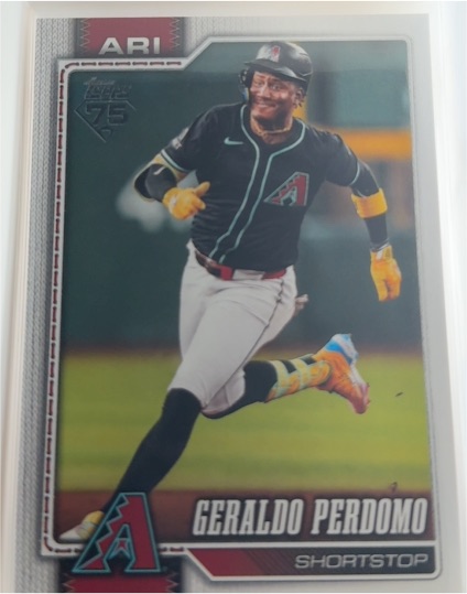 2026 Topps Series 1 #257 Geraldo Perdomo — front