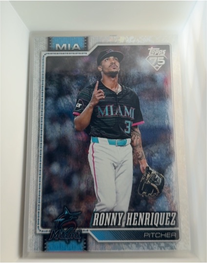 2026 Topps Series 1 #290 Ronny Henriquez — front