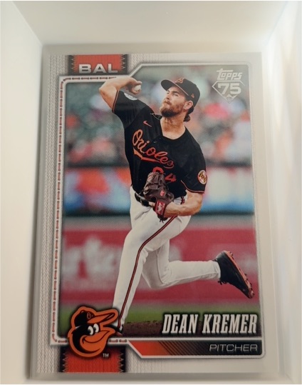 2026 Topps Series 1 #19 Dean Kremer — front