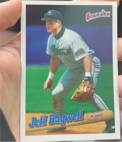 1996 Topps Bazooka #40 Jeff Bagwell — front