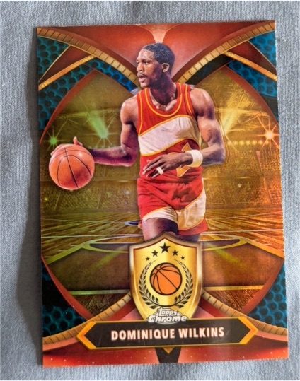 2024-25 Topps Chrome #BOD-16 Dominique Wilkins Ball of Duty — front