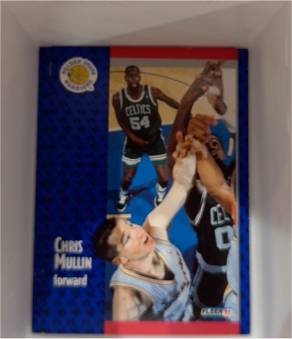 1991-92 Fleer #69 Chris Mullin — front