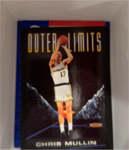 1993-94 SkyBox Premium #325 Chris Mullin Outer Limits — front