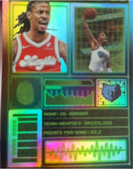 2025-26 Topps Scan and Slam #SS-24 Ja Morant — front