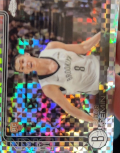 2025-26 Topps Chrome #258 Egor Demin — front