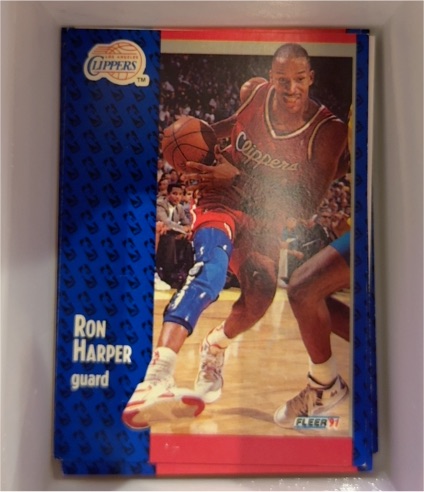 1991-92 Fleer #90 Ron Harper — front