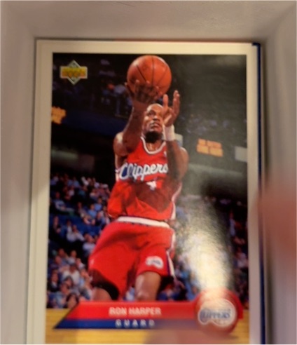 1992-93 Upper Deck McDonald's #P19 Ron Harper — front