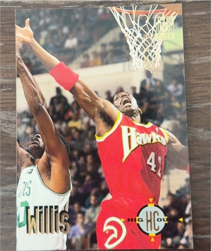 1993-94 Topps Stadium Club High Court #69 Kevin Willis — front