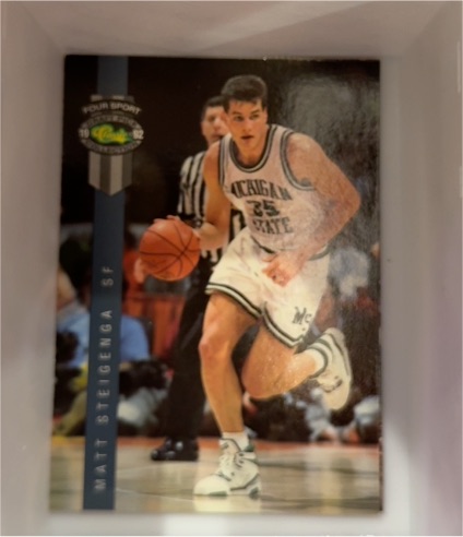 1992 Classic Four Sport #29 Matt Steigenga — front