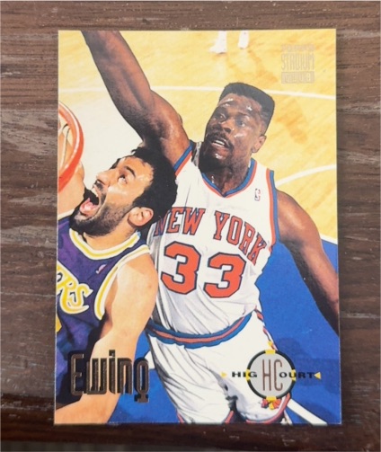 1993-94 Topps Stadium Club High Court #68 Patrick Ewing — front