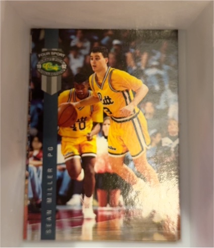 1992 Classic Four Sport #58 Sean Miller — front