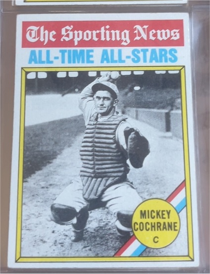 1976 Topps #348 Mickey Cochrane — front