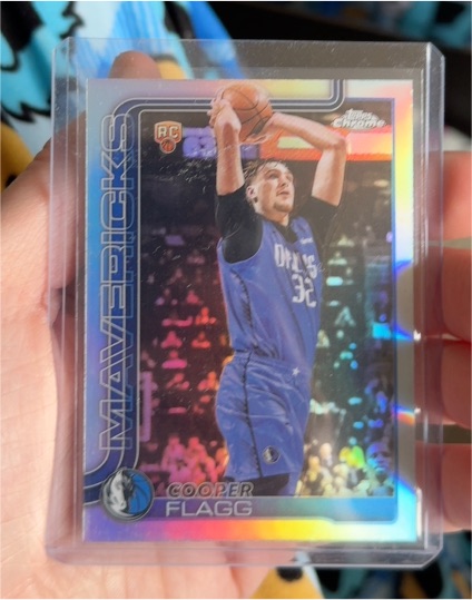 2025-26 Topps Chrome #251 Cooper Flagg — front