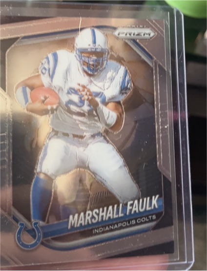 2025 Panini Prizm #75 Marshall Faulk — front