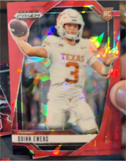 2025 Panini Prizm Draft Picks #126 Quinn Ewers — front