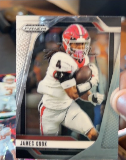 2025 Panini Prizm Draft Picks #175 James Cook — front