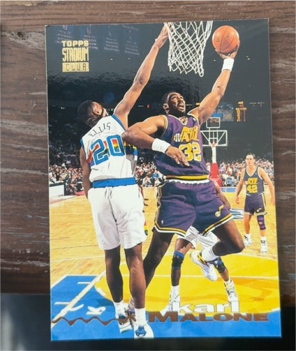 1993-94 Topps Stadium Club #125 Karl Malone — front