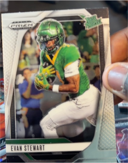 2025 Panini Prizm Draft Picks #100 Evan Stewart — front