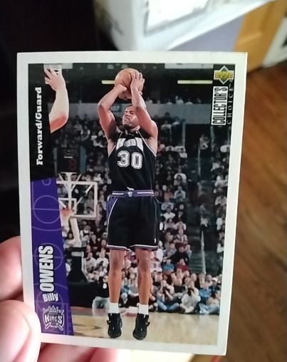 1996-97 Upper Deck Collector's Choice #133 Billy Owens — front