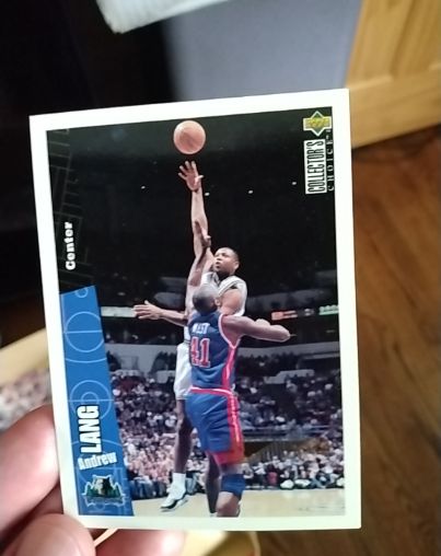 1996 Upper Deck #90 Andrew Lang — front