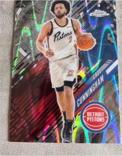 2025-26 Topps Chrome #GT-13 Cade Cunningham — front