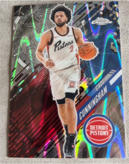 2025-26 Topps Chrome #GT-13 Cade Cunningham — front