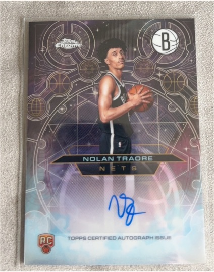 2025-26 Topps Chrome Chromographs #CHR-NT Nolan Traore — front