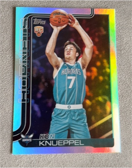 2025-26 Topps #204 Kon Knueppel — front