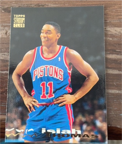 1993-94 Topps Stadium Club #149 Isiah Thomas — front
