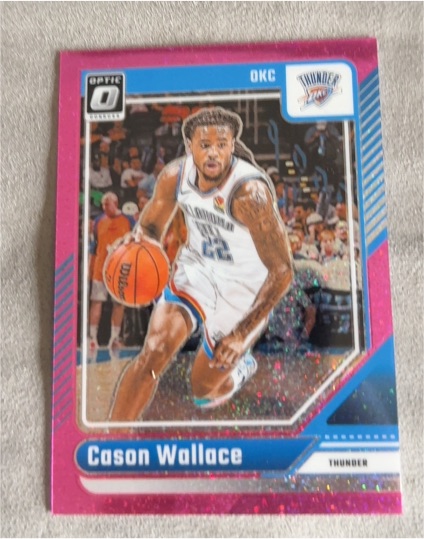 2024-25 Panini Donruss Optic #191 Cason Wallace — front