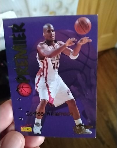 1996 Signature Rookies Premier #52 Corliss Williamson — front
