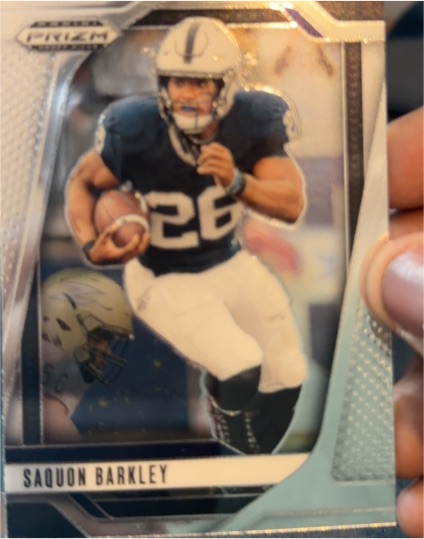 2025 Panini Prizm Draft Picks #190 Saquon Barkley — front