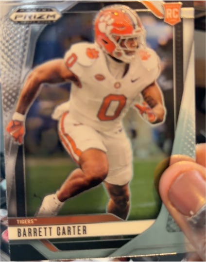 2025 Panini Prizm Draft Picks #16 Barrett Carter — front