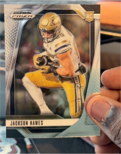 2025 Panini Prizm Draft Picks #106 Jackson Hawes — front