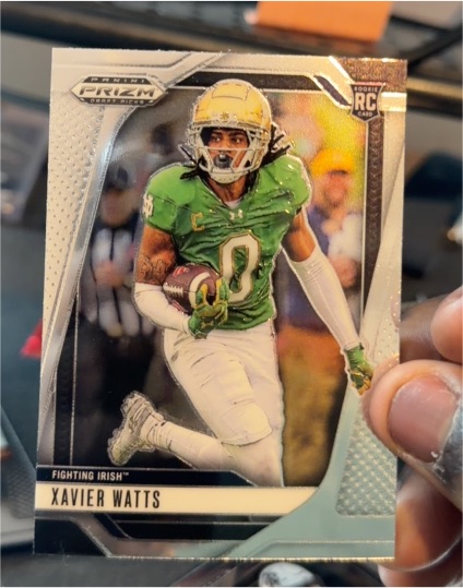 2025 Panini Prizm Draft Picks #77 Xavier Watts — front